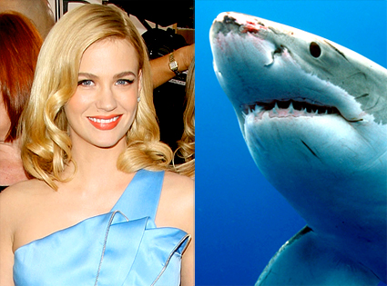 January Jones, Shark January Jones, Shark
